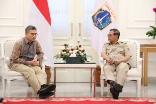 Audensi dengan Gubenur DKI Jakarta